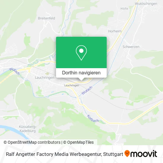 Ralf Angetter Factory Media Werbeagentur Karte