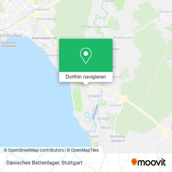 Dänisches Bettenlager Karte