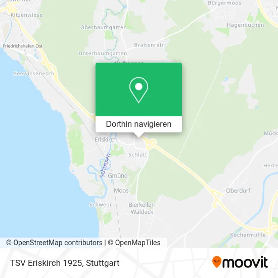 TSV Eriskirch 1925 Karte