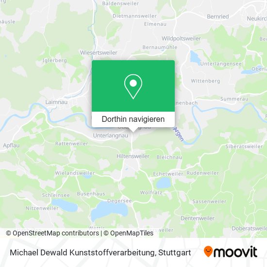 Michael Dewald Kunststoffverarbeitung Karte
