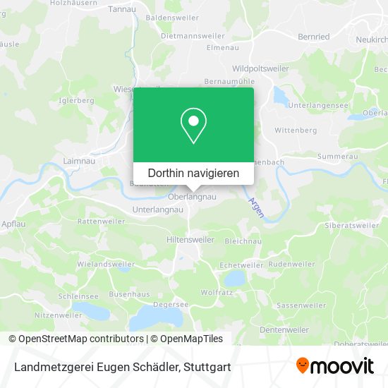 Landmetzgerei Eugen Schädler Karte