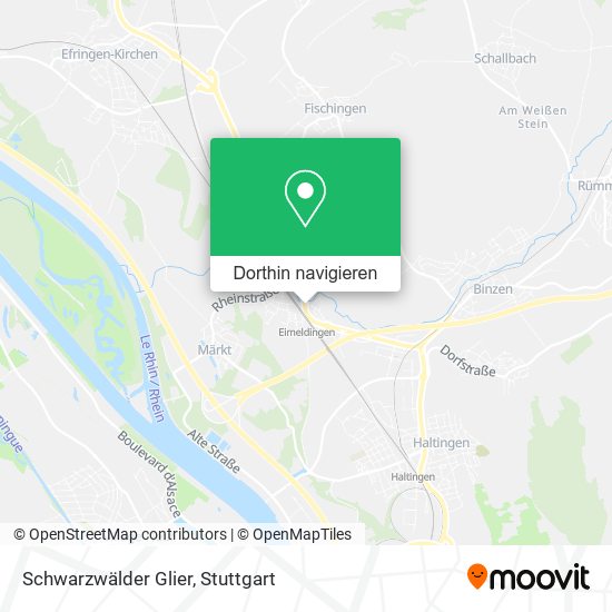 Schwarzwälder Glier Karte