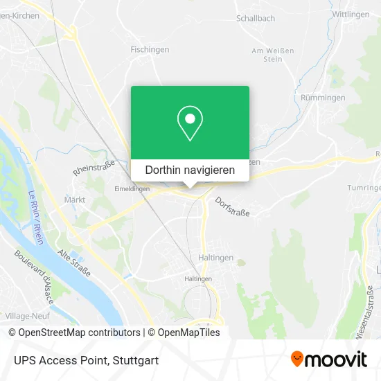 UPS Access Point Karte