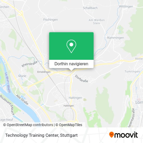 Technology Training Center Karte