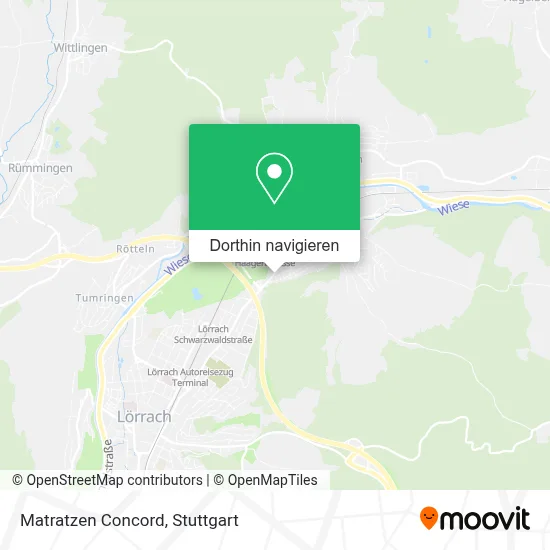 Matratzen Concord Karte