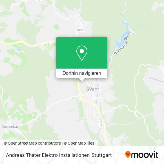 Andreas Thater Elektro Installationen Karte