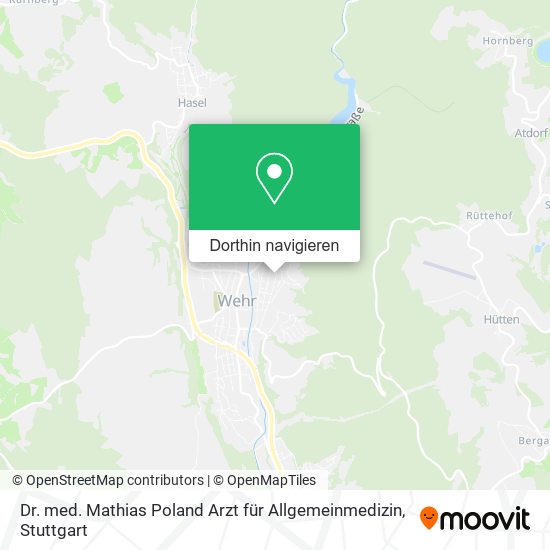 Dr. med. Mathias Poland Arzt für Allgemeinmedizin Karte
