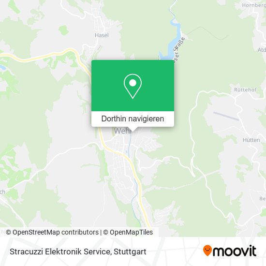 Stracuzzi Elektronik Service Karte
