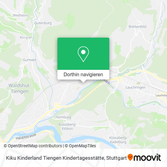 Kiku Kinderland Tiengen Kindertagesstätte Karte
