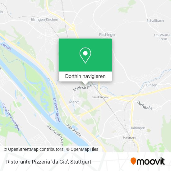 Ristorante Pizzeria 'da Gio' Karte