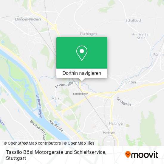 Tassilo Bösl Motorgeräte und Schleifservice Karte