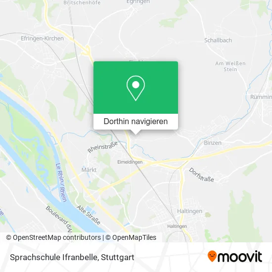 Sprachschule Ifranbelle Karte