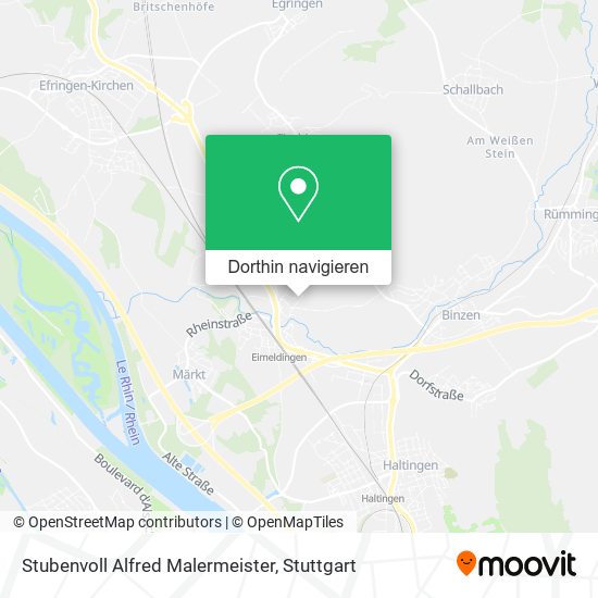 Stubenvoll Alfred Malermeister Karte