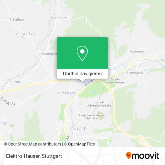 Elektro-Hauser Karte