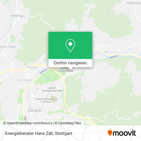 Energieberater Hans Zäh Karte