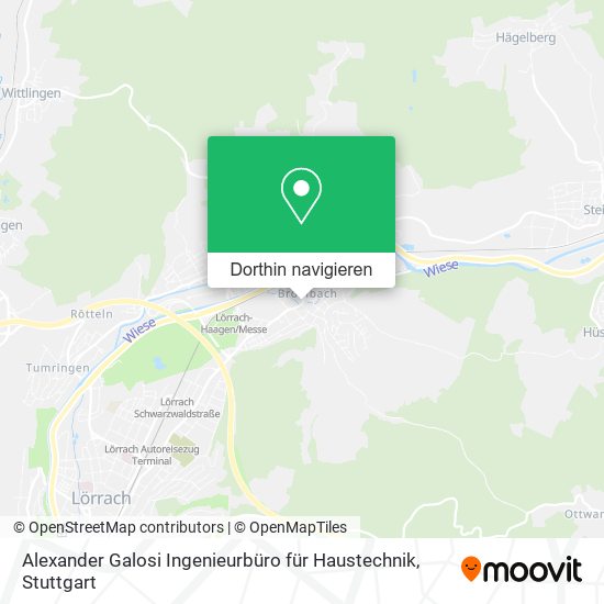 Alexander Galosi Ingenieurbüro für Haustechnik Karte