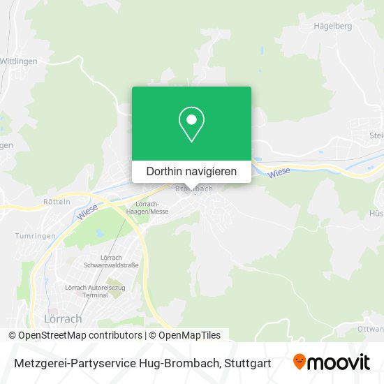 Metzgerei-Partyservice Hug-Brombach Karte