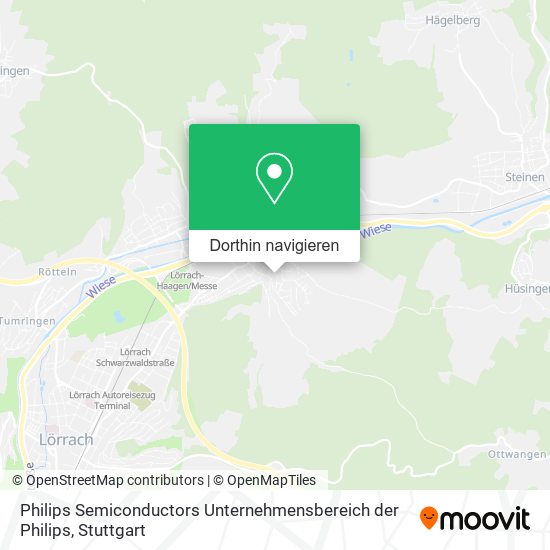 Philips Semiconductors Unternehmensbereich der Philips Karte