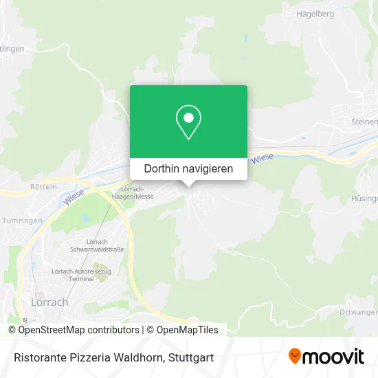 Ristorante Pizzeria Waldhorn Karte