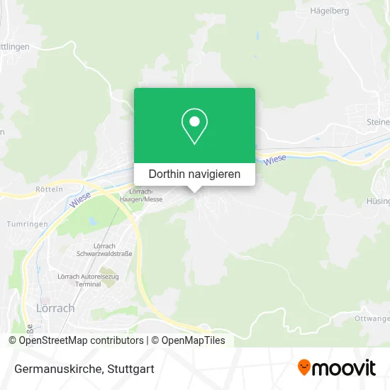 Germanuskirche Karte