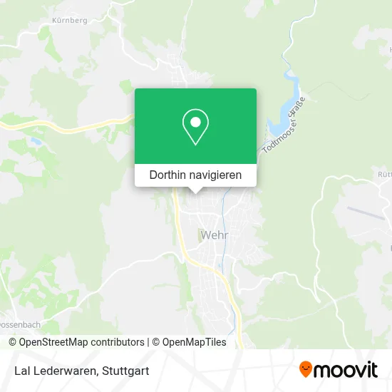 Lal Lederwaren Karte