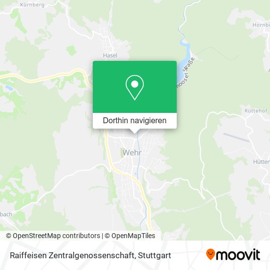 Raiffeisen Zentralgenossenschaft Karte