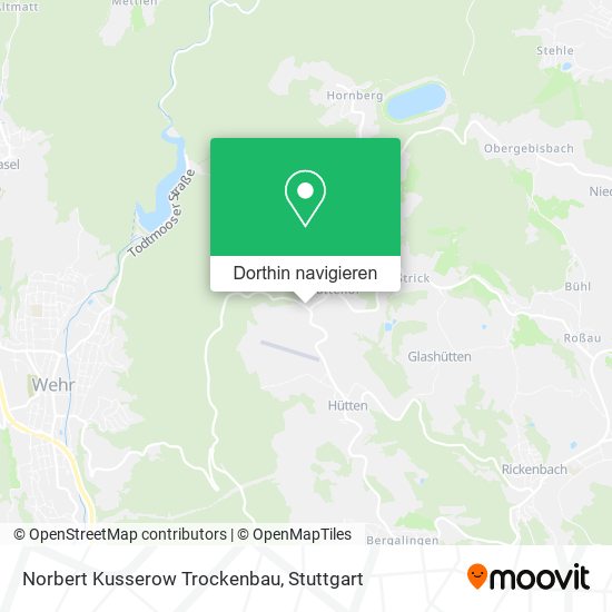 Norbert Kusserow Trockenbau Karte