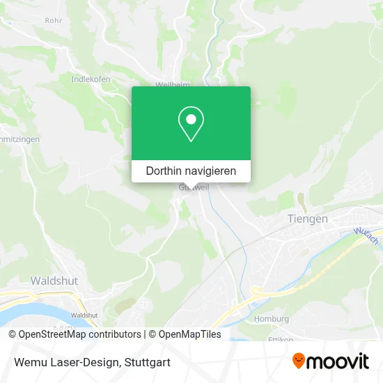 Wemu Laser-Design Karte