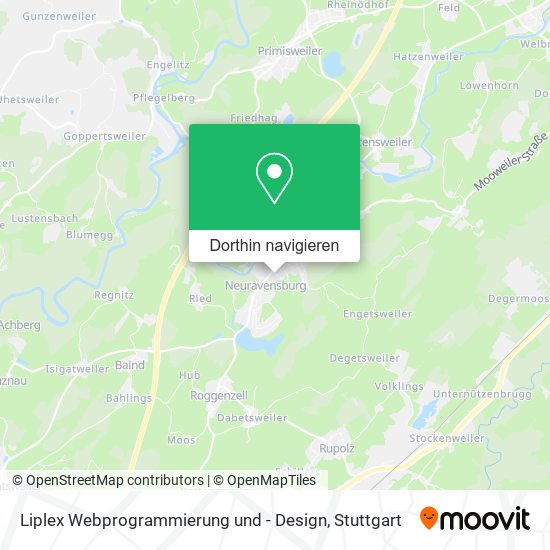 Liplex Webprogrammierung und - Design Karte