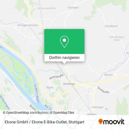 Ekone GmbH / Ekone E-Bike-Outlet Karte