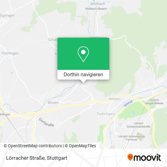 Lörracher Straße Karte