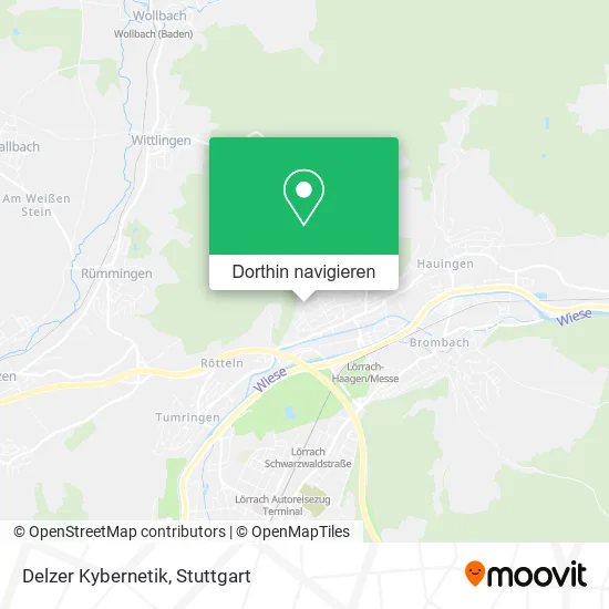 Delzer Kybernetik Karte