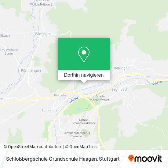 Schloßbergschule Grundschule Haagen Karte