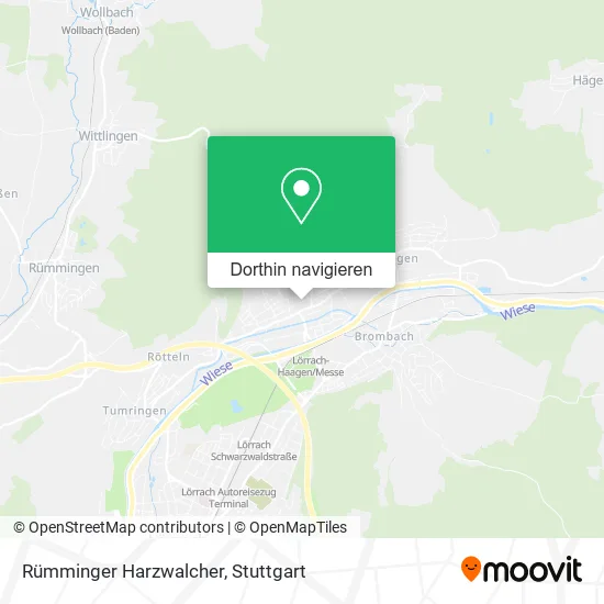 Rümminger Harzwalcher Karte