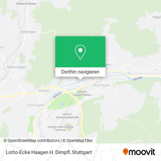 Lotto-Ecke Haagen H. Dimpfl Karte