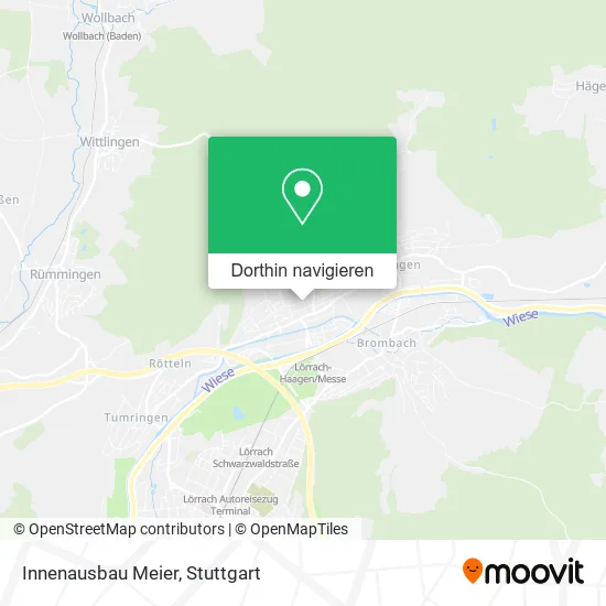 Innenausbau Meier Karte