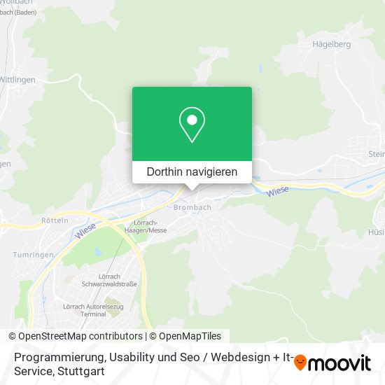Programmierung, Usability und Seo / Webdesign + It-Service Karte