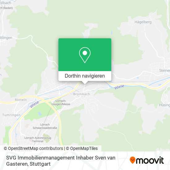 SVG Immobilienmanagement Inhaber Sven van Gasteren Karte