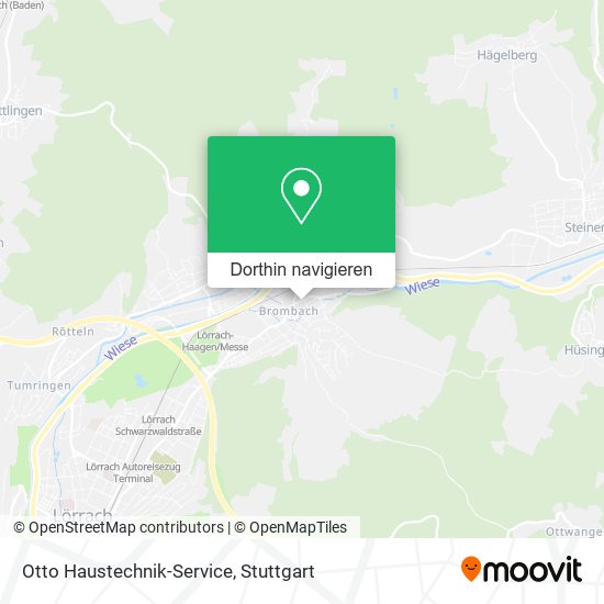 Otto Haustechnik-Service Karte
