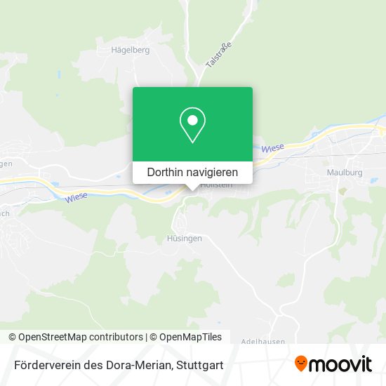 Förderverein des Dora-Merian Karte