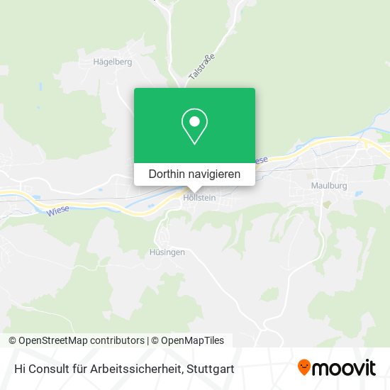 Hi Consult für Arbeitssicherheit Karte