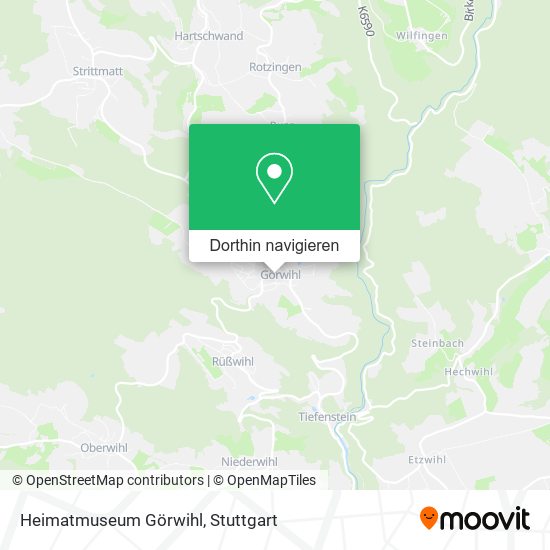 Heimatmuseum Görwihl Karte