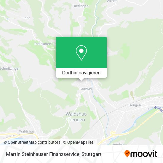 Martin Steinhauser Finanzservice Karte