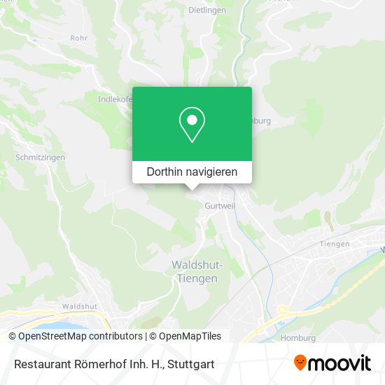 Restaurant Römerhof Inh. H. Karte