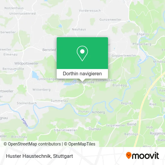 Huster Haustechnik Karte