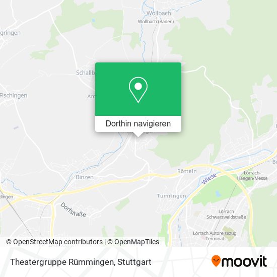 Theatergruppe Rümmingen Karte