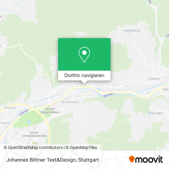 Johannes Bittner Text&Design Karte