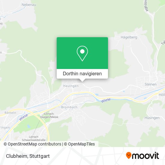 Clubheim Karte