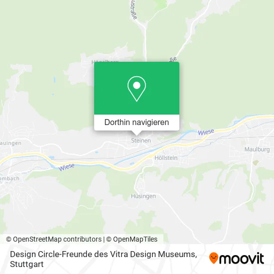 Design Circle-Freunde des Vitra Design Museums Karte