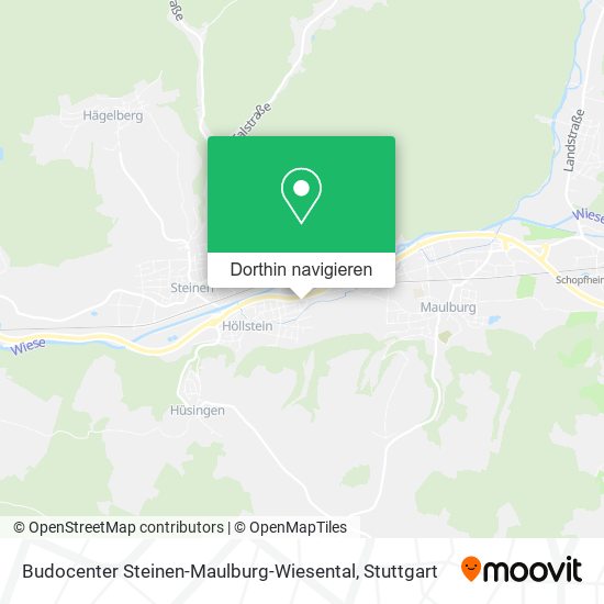 Budocenter Steinen-Maulburg-Wiesental Karte